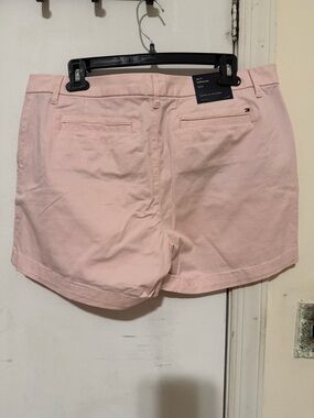 Tommy Hilfiger Pink Cotton Chino Bermuda Shorts
